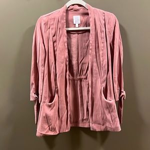 Size XS Lauren Conrad loose-fitting blazer.